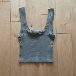 Big Bud Press Ribbed Square Neck Tank NWOT